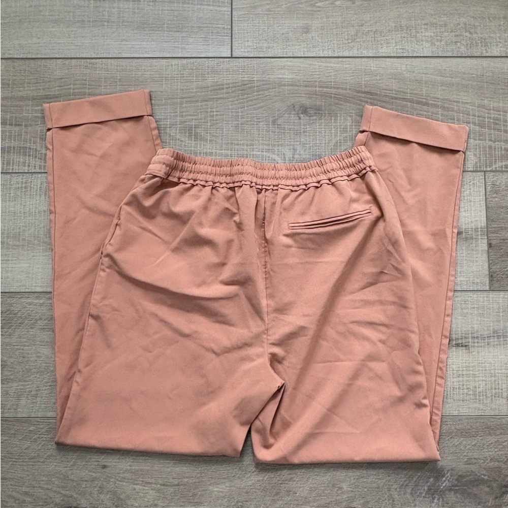 Daily Ritual Women's Soft Peach Joggers - Picture 6 of 6